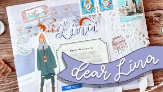 Dreamy lilac penpal letter // dear Lina 💜