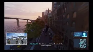 Spiderman side mission missing person Brooklyn bridge