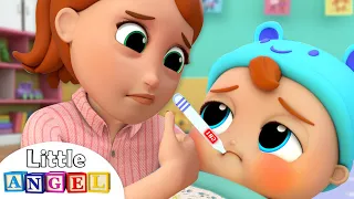 Baby is Sick | Twinkle Twinkle Little Star Song | Little Angel Kids Songs & Nursery Rhymes