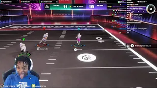 FlightReacts Plays Madden 24 SUPERSTAR 3v3 SHOWDOWN Online Crossplay For The FIRST Time!