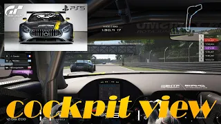 Gran Turismo Sport / Mercedes-AMG GT3 / cockpit view / The Italian Grand Prix MONZA