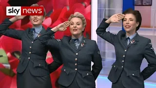 D-Day Darlings sing for Armistice Day