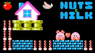 Полное прохождение денди ( Dendy, Nes ) - Nuts and Milk / Орехи и молоко