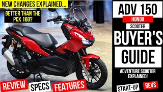 New Honda ADV 150 Scooter Review: Specs, Changes, PCX 160 Comparison, Features... | Adventure Bike