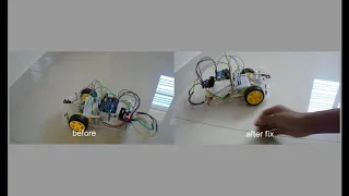 MPU6050 arduino bot - UPDATE (no twitching )