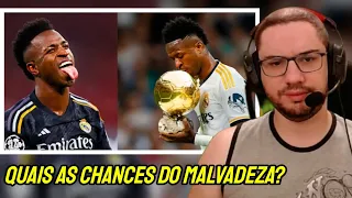 WOLFXP90 REACT | VINICIUS JUNIOR, O MELHOR DO MUNDO EM 2024 | Gustavo Marques