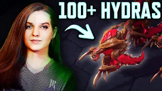 Scarlett's Mass Hydralisks vs Oliveira! StarCraft 2