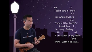 City of Stars from La La Land - Ukulele cover & play-along - Level: Advanced