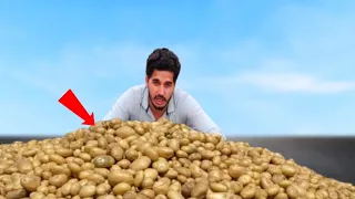 Making Magical Oobleck From 100 Kg Potatoes | Awesome Experiment ~ आलू के अंदर का राज 😀