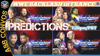 WWE Backlash France 2024 Predictions | Winners & Losers Preview 5/2/24