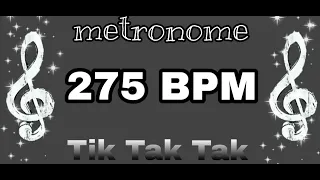 275 BPM - Metronome #metronom #metronome