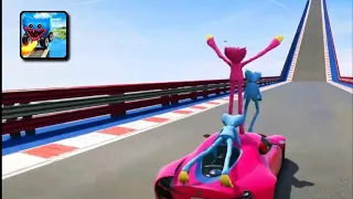 Poppy Sunts - Challenging - Car Stunt Races: Mega Ramps - extremely impossible stunts - #22 #23 #24