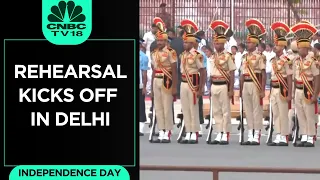 Grand Armed Forces Full Dress Rehearsal at Delhi's Red Fort | Independence Day Preparation