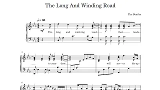 The Long And Winding Road (The Beatles) - Piano Tutorial