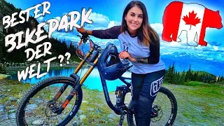 WHISTLER Mountain Bike Park l Bester Bikepark der Welt? l OMG ein Bär l Kanada l  MISS PEACHES