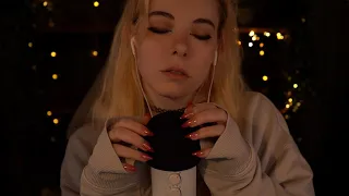 ASMR | 3 HOURS slow Mic Scratching & Soft Blowing for Sleep - white noise, no talking