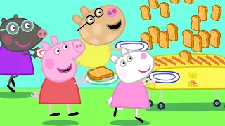 🍞 Peppa Pig, Friends and the Toaster! | Peppa Pig Official Family Kids Cartoon