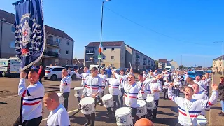 Dennistoun Rangers FB 50th Anniversary Founder Members Memorial Parade 2023 (second half of parade)