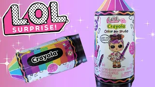 L.O.L. Surprise! Loves CRAYOLA Color Me Studio | Adult Collector Review