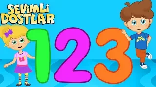 Sayılar - Sevimli Dostlar çizgi film çocuk şarkıları 2017 - Adisebaba TV Bebek Şarkıları