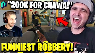 Summit1g Can't Stop LAUGHING after NOOBS Take For Ransom! | GTA 5 NoPixel RP