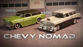 CHEVY NOMAD1955 and 1956  CORVETTE NOMAD 1954 GARY'S DIE-CAST COLLECTION