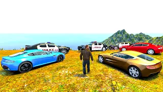 GTA 4 Cliff Drop Crashes With Real Car Mods #10 | Crash Gaming Media