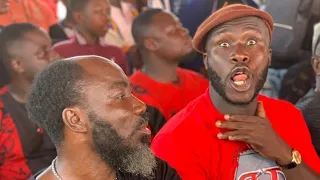 The Moment Dr. Likee Akaebenezer Clashes with Big Akwase😢 at Bill Asamoah's Mother Funeral