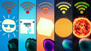 sun with different Wi-Fi in Minecraft