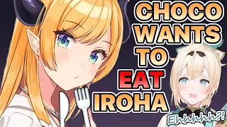 Choco wants to eat Iroha (Kazama Iroha & Yuzuki Choco / Hololive) [Eng Subs]