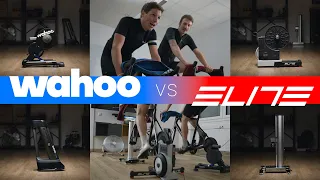 Hometrainer Set-Up Vergleich: Wahoo Kickr, Climb und Headwind vs Elite Justo und Rizer