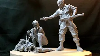 Sculpting a Zombie