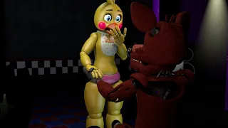 [FNAF C4D SPEED ART] Foxy x Toy Chica 10 (IMAGE)