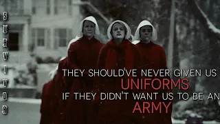 The Handmaid's Tale • They should've never given us uniforms if they didn't want us to be an army