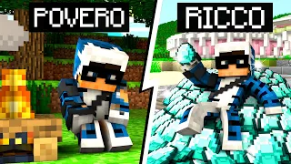 DA POVERO A RICCO SU MINECRAFT - ITA