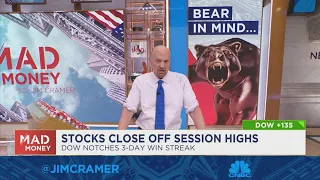 Putting the bears to bed? Cramer on how this week's upturn can quiet the bears