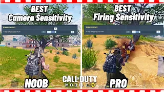 Best Camera And Firing Sensitivity Settings In Call Of Duty Mobile #codm #codmobile