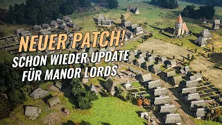 Manor Lords Update Deutsch: Patch für Marktstände, Bauernhöfe, Handel, Ressourcen & Militär