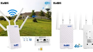 Internet to the country house with 4G WiFi router KuWFi CPF905