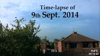 9 September 2014 Time-lapse