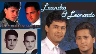 LEANDRO E LEONARDO & ZEZÉ DI CAMARGO E LUCIANO GRANDES SUCESSOS E SAUDADES PRA RECORDAR UM AMOR PT01