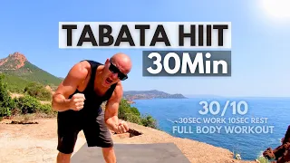 Tabata 30 Min HIIT Full Body WORKOUT / Tabata 30/10 / Build Muscle & Burn Fat 🔥