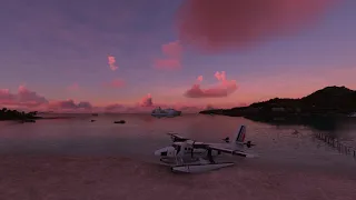 Microsoft Flight Simulator - Aerosoft Twin Otter at St. Barts