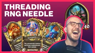 Threading an RNG Needle! | Hearthstone Battlegrounds