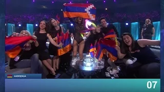 EUROVISION 2016 - Iveta Mukuchyan ARTSAKH (Karabakh) Flag
