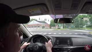 How to Make a Left Turn Onto a Mult-Lane Road