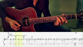 Haddaway - What Is Love. How To Play On Guitar (notes+TAB). Как Играть На Гитаре (ноты+ТАБы).