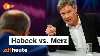 TV-Duell: Habeck gegen Merz | maybrit illner vom 06.06.2024