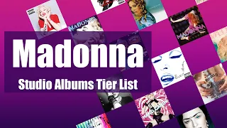 MADONNA Studio Albums Ranked / Tier List (December, 2022)