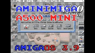 AMiNIMiga A500 mini Workbench 3.9 - AmiWigilia YT Odc 27 [PL]